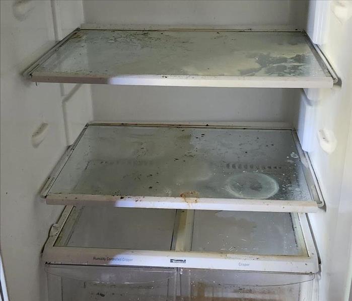 Full Refrigerator with stall food